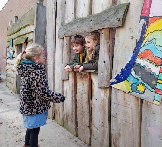 Buiten spelen bij 't Zaerums Nest